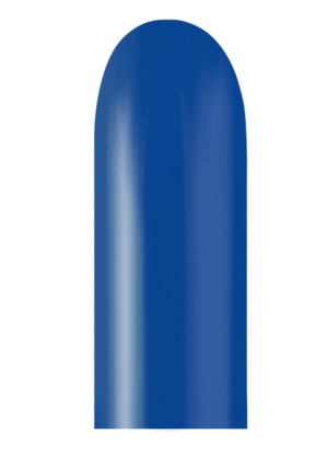 260K Kalisan Twisting Latex Balloons Standard Dark Blue (50 Per Bag)