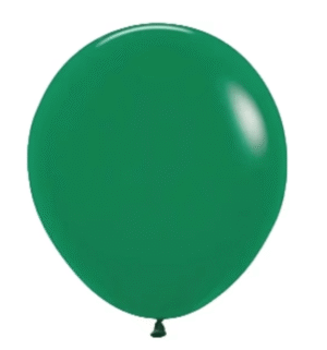 24 inch Sempertex FASHION FOREST GREEN (3 Per Bag)