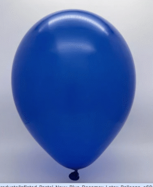 5 inch Pastel Navy Blue Decomex Latex Balloons (100 Per Bag)