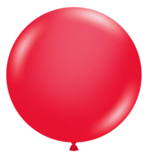 11 inch Standard Red Tuftex Latex Balloons (100 Per Bag)
