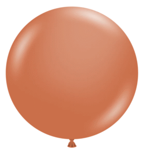 11 inch Burnt Orange Tuftex Latex Balloons (100 Per Bag)