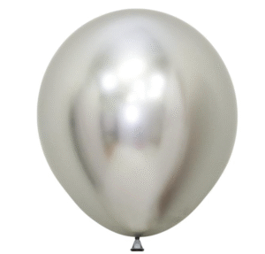 11 inch Sempertex REFLEX SILVER (50 Per Bag)