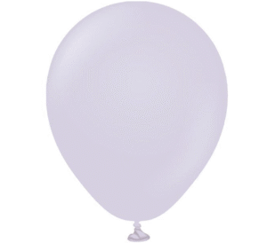 5 inch Kalisan Latex Balloons Pastel Matte Macaron Lavender (50 Per Bag)
